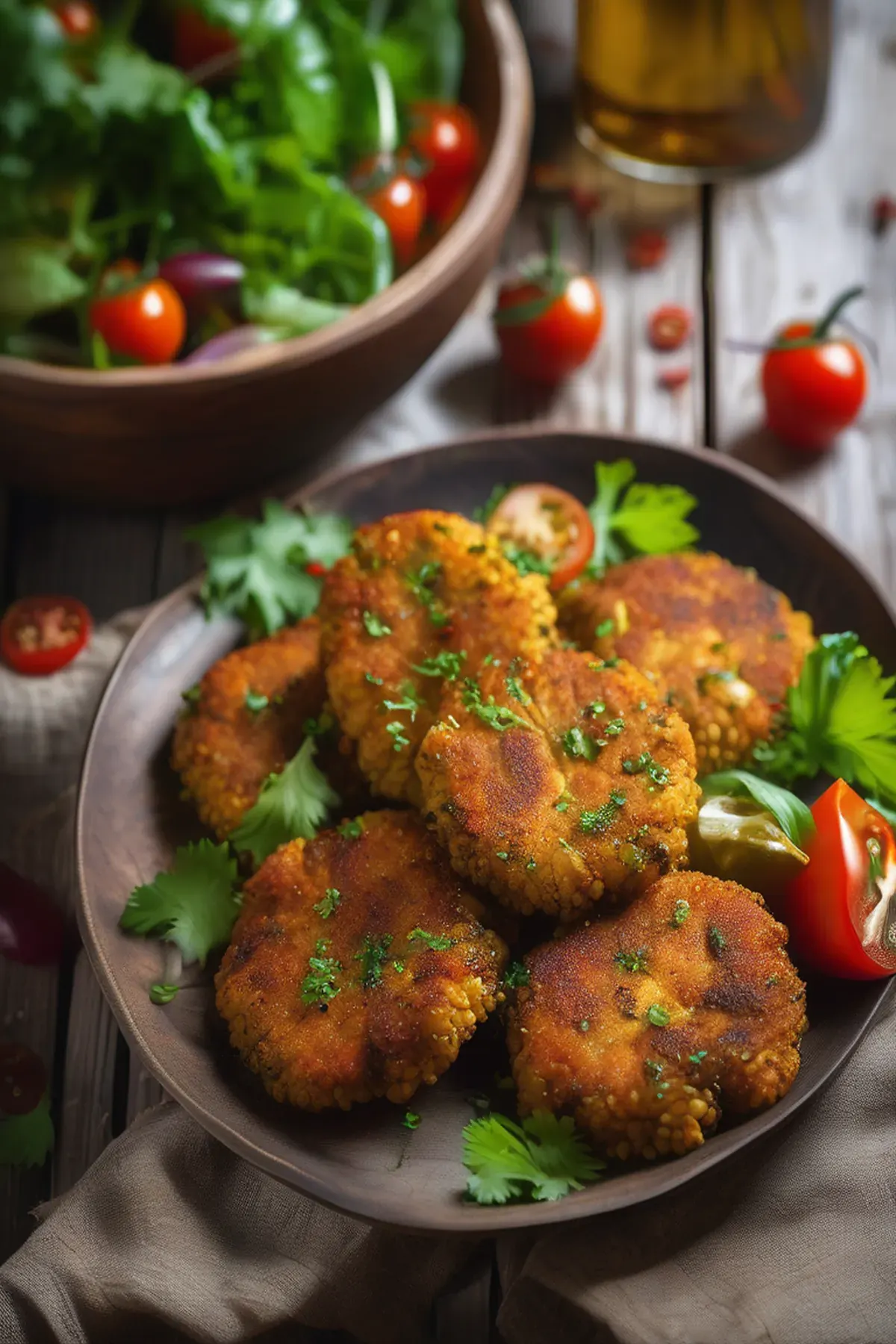 Aloo gobi cutlets