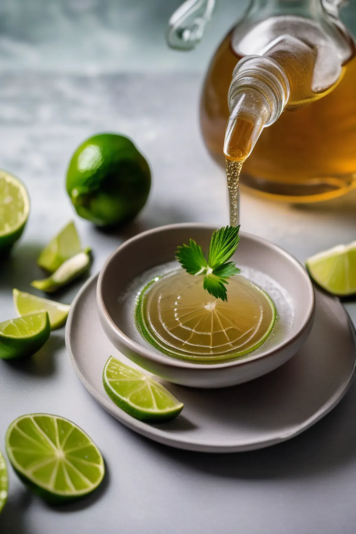 Lemongrass & lime syrup