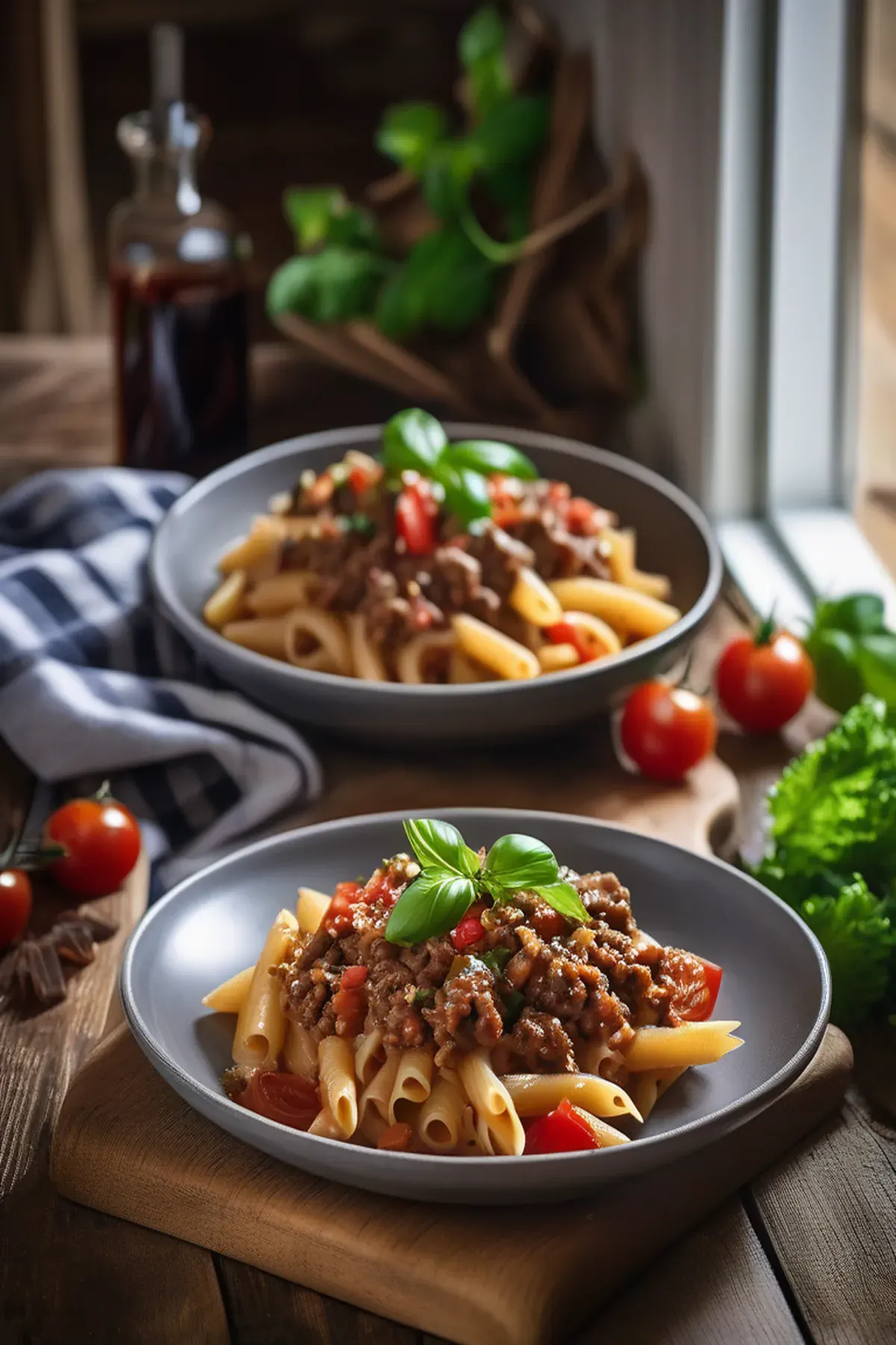 One-pot cheeseburger pasta