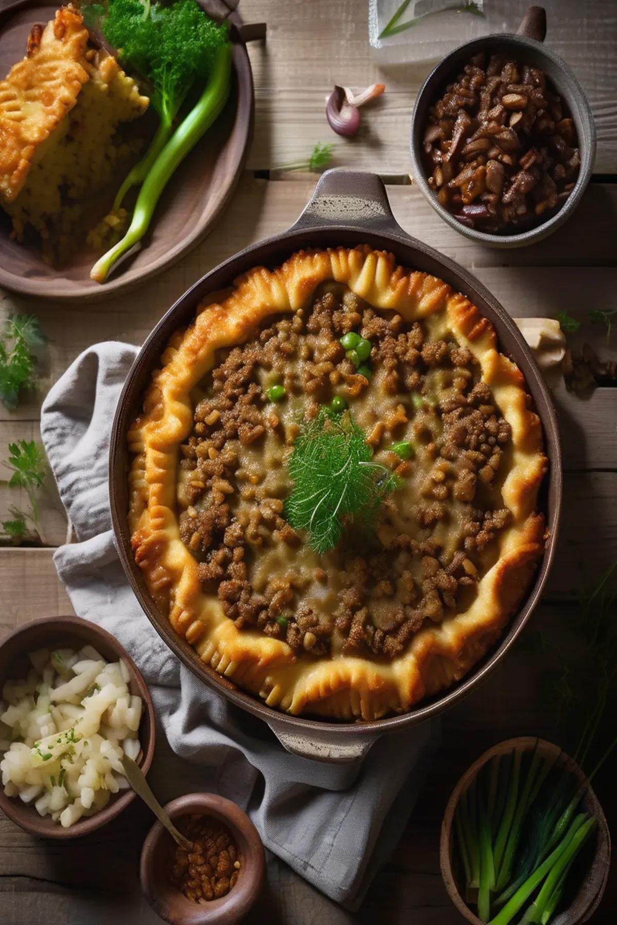 Vegan shepherd's pie
